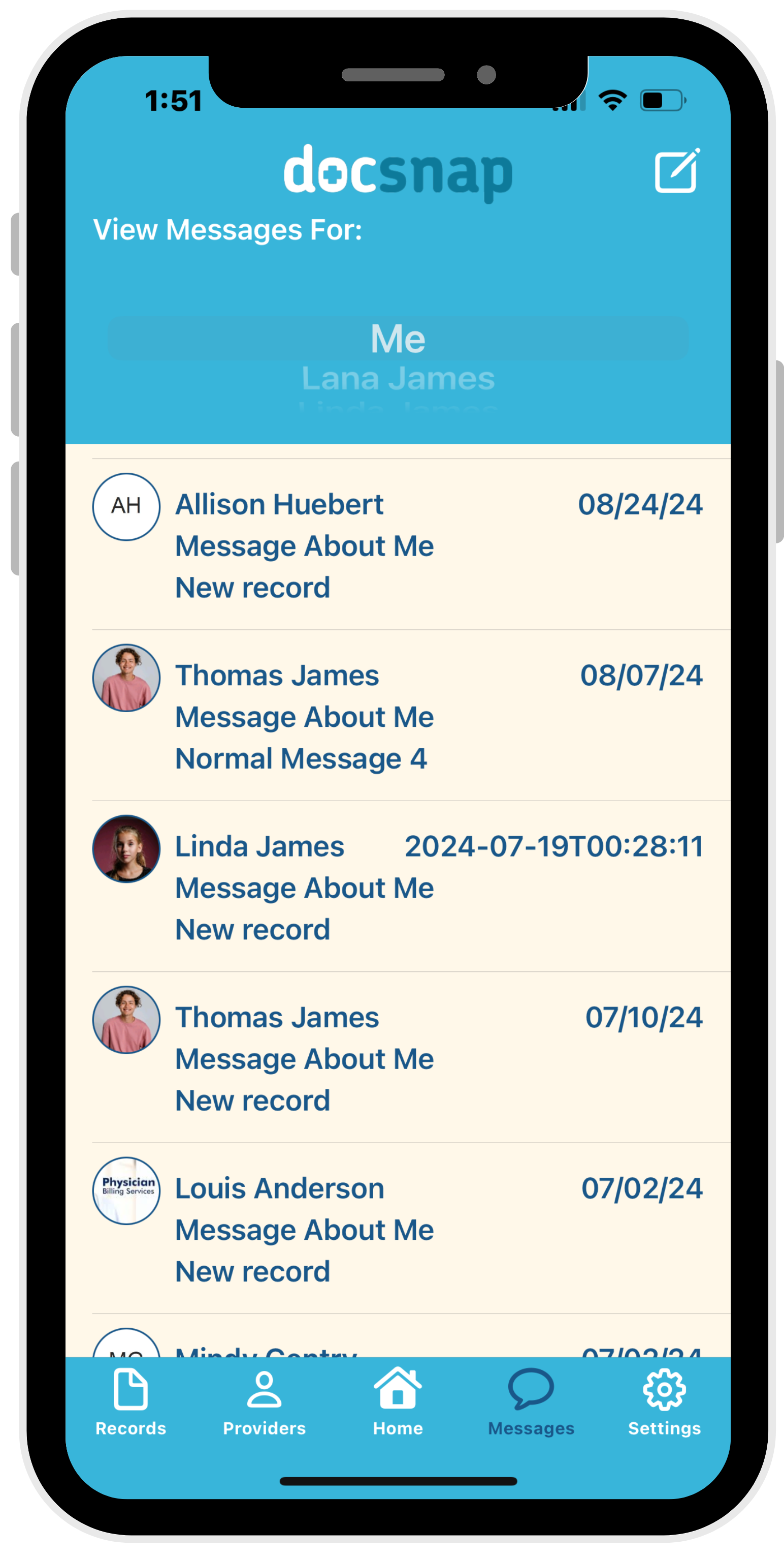 Doctor and Patient using Docsnap