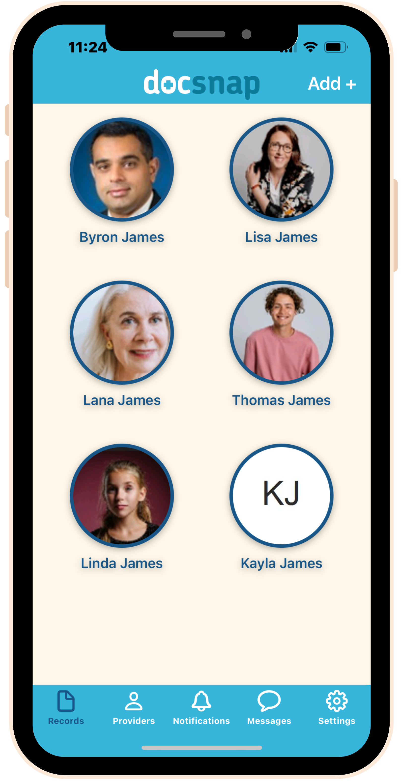 Family using Docsnap